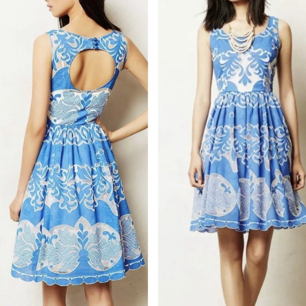 Plenty by Tracy Reese Anthropologie Pleated Dress